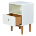 Biely nočný stolík Color Box – Tom Tailor
