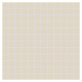 Mozaika Rako Color Two svetlo béžová 30x30 cm mat GDM02107.1