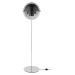 Stojacia lampa GUBI Multi-Lite výška 148 cm chróm/antracitová čierna