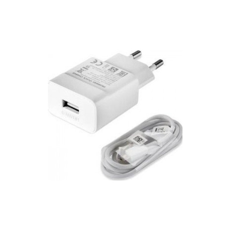 Huawei Nabíjací Adaptér USB-A 18W + Kábel USB-C, Biely (Bulk balenie)
