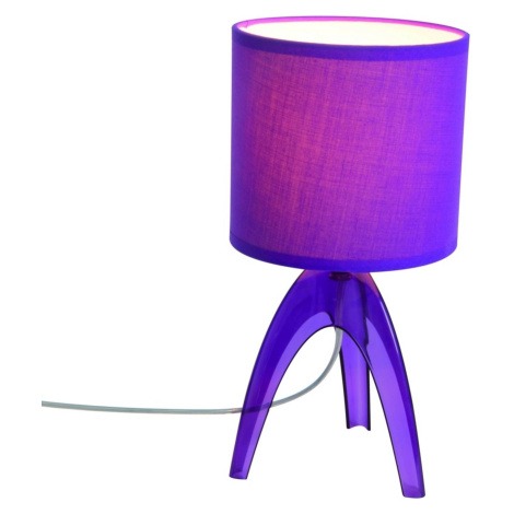 Trendy stolná lampa Ufolino, fialová Näve