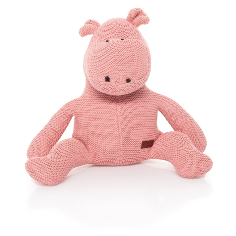 Pletená hračka Hroch, Pink Zopa
