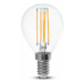 Žiarovka LED Filament E14 4W, 2700K, 400lm, P45 VT-1996 (V-TAC)