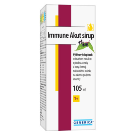 Generica Immune Akut sirup 105 ml