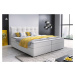 Expedo Čalúnená posteľ boxspring GLOSE, 140x200, cosmic 10 + topper