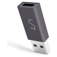 iWant USB-A / USB-C redukcia na kľúče vesmírne šedá