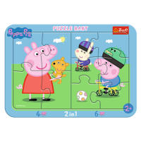 Trefl Baby puzzle s rámčekom -  Peppa Pig