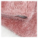 Kusový koberec Brilliant Shaggy 4200 Rose kruh - 120x120 (průměr) kruh cm Ayyildiz koberce