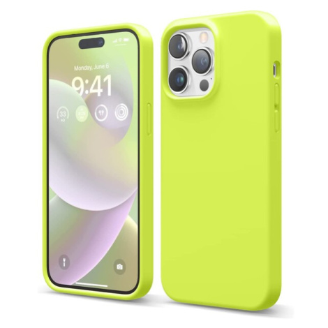 Elago Silicone Case for iPhone 14 (6.1'') Neon Yellow