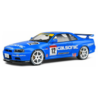 NISSAN GT R R34 STREETFIGHTER CALSONIC TRBUTE BLUE 2000