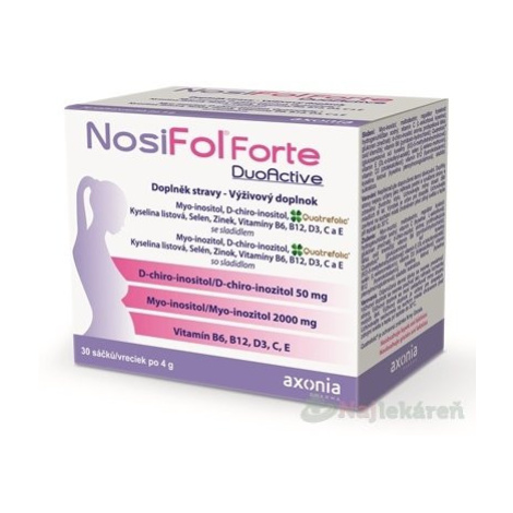 NosiFol Forte DuoActive vrecká 30 x 4 g