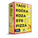 Taco, kočka, koza, sýr, pizza ALBI