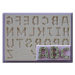 Silikonová formička velká abeceda - stavebnice - Alphabet Moulds
