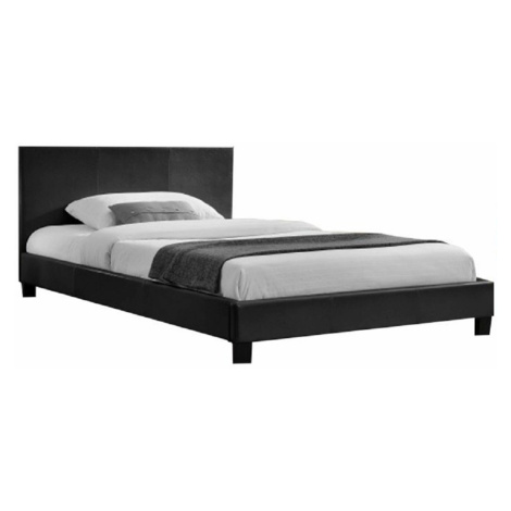 Manželská posteľ, čierna, 160x200, NADIRA Tempo Kondela