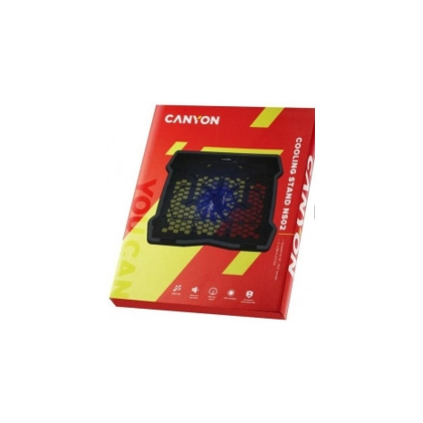 Canyon CNE-HNS02 chladiaci podstavec s ventilátorom pre notebook 10´´ - 15.6&quot;, LED podsvietenie,