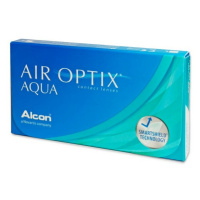 ALCON Air Optix Aqua mesačné šošovky 6 kusov, Počet dioptrií: +5, Počet ks: 6 ks, Priemer: 14,2,