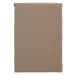 Hnedé obliečky na jednolôžko z bavlneného perkálu 140x200 cm Crisp – Södahl