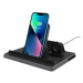 Adam Elements Omnia Q5 5-in-1 Wireless Charging Station - Black