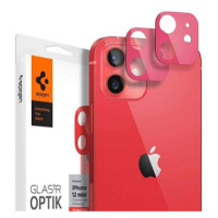 Spigen Optik Lens Protector pre iPhone 12 mini - Red