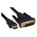 PremiumCord Kábel HDMI A - DVI-D M/M 7m