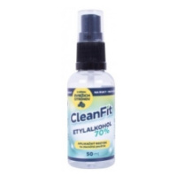 CleanFit dezinfekčný roztok Etylakohol 70% citrus s rozprašovačom 50ml
