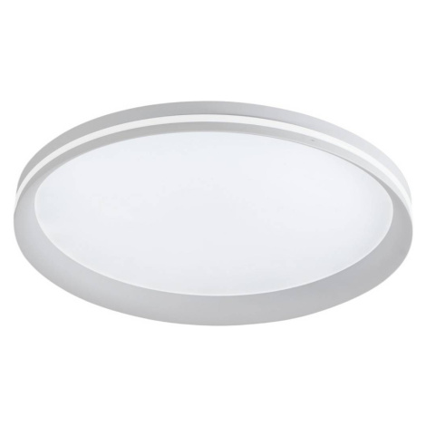 Stropné LED svetlo Isy, biele, Ø 45 cm, kov, CCT, stmievateľné Fabas Luce