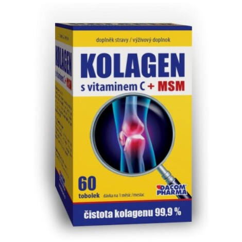 KOLAGEN s vitamínom C + MSM 60 kapsúl