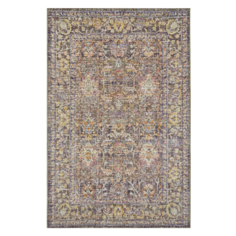 Kusový koberec Cairo 105589 Luxor Grey Multicolored – na ven i na doma - 80x200 cm Nouristan - H Hanse Home