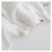 Biele obliečky na jednolôžko z konopného vlákna 135x200 cm - Linen Tales