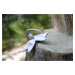 Drevená hrkálka so zvončekmi Bio 100% Natur Baby Pure Rattle Eichhorn s držadlom a plyšovými ušk