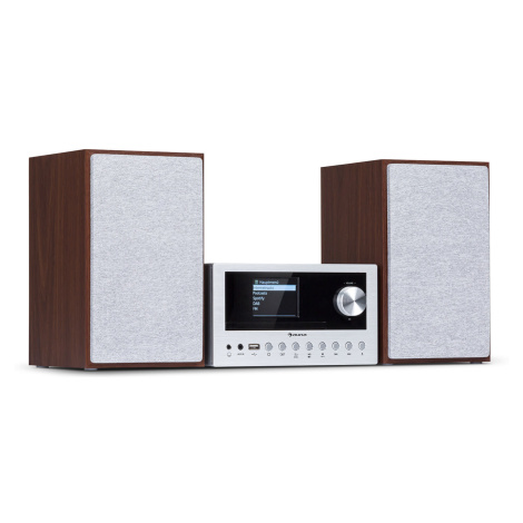 Auna Connect System Stereo, 40 W max., Internetové/DAB+/ FM rádio, CD prehrávač