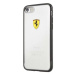 Kryt Ferrari - Racing Hard Case Apple iPhone 7 - Transparent (FEHCP7BK)