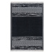 Čierno-biely bavlnený koberec Oyo home Duo, 120 x 180 cm
