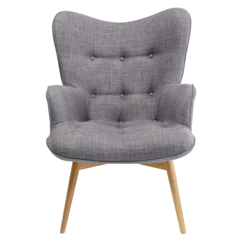 Vicky kreslo sivé Kare Design