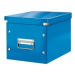 Leitz Štvorcová škatuľa A5 (M) Click - Store metalická modrá