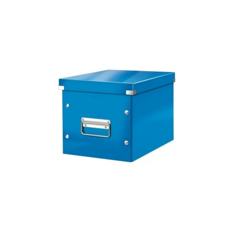 Leitz Štvorcová škatuľa A5 (M) Click - Store metalická modrá