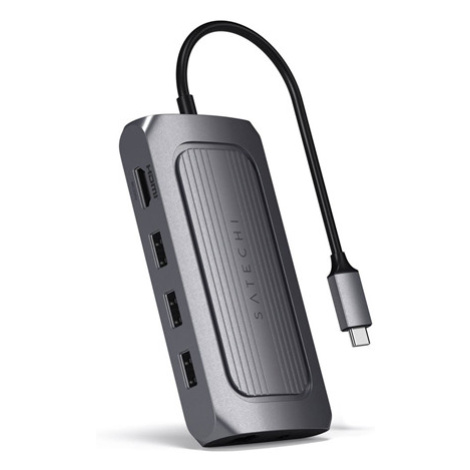 Satechi USB-4 Multiport Adapter with 8K HDMI - Space Gray Aluminium