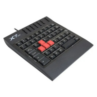 A4tech G100, profesionálna herná klávesnica, Čierna