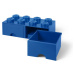 LEGO® Úložný box 8 so šuplíkmi modrý