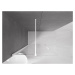 MEXEN/S - Velár posuvné sprchové dvere Walk-in 90, transparent, biela 871-090-000-03-20