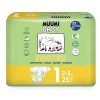 Moomin Baby 1 Newborn 2–5 kg (25 ks), eko plienky