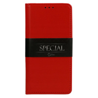 Diárové puzdro na Samsung Galaxy S21 5G Special Book kožené červené
