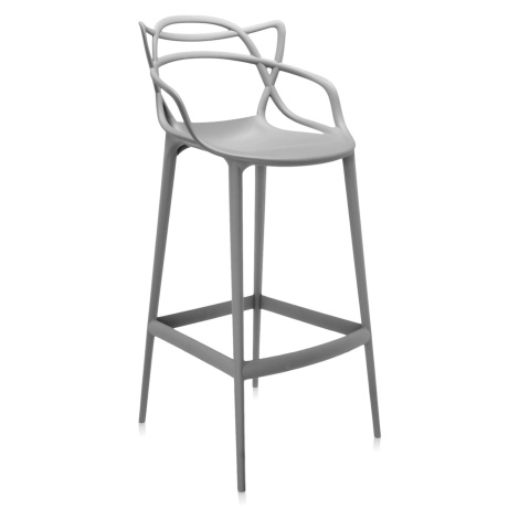 Sivé barové stoličky