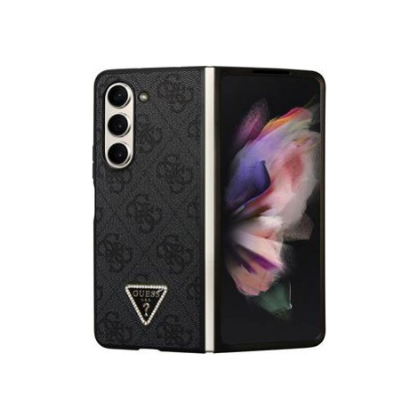 Guess 4G PU Leather Triangle Samsung Galaxy Z Fold5 5G F946 GUHCZFD5P4TDPK Black