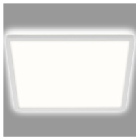 LED stropné svietidlo Slim, hranaté 29,3 x 29,3 cm