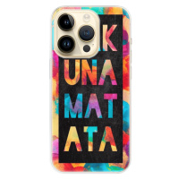 Odolné silikónové puzdro iSaprio - Hakuna Matata 01 - iPhone 14 Pro