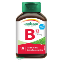 JAMIESON Vitamín B12 kyanokobalamín 250 µg 100 tbl. 100 tabliet