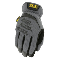 MECHANIX Pracovné rukavice so syntetickou kožou FastFit - sivé XL/11