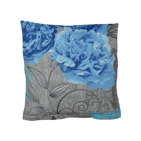 Bellatex Bavlnený – 40 × 40 cm – modrá ruža