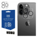 Ochranné sklo 3MK Lens Pro Full Cover iPhone 12 Pro Tempered Glass for Camera Lens with Mounting